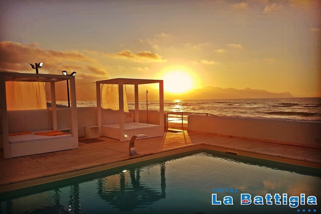 Hotel La Battigia Alcamo Marina Esterno foto
