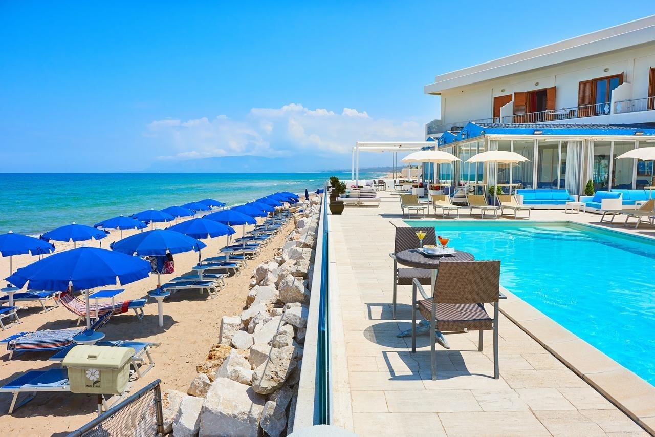 Hotel La Battigia Alcamo Marina Esterno foto